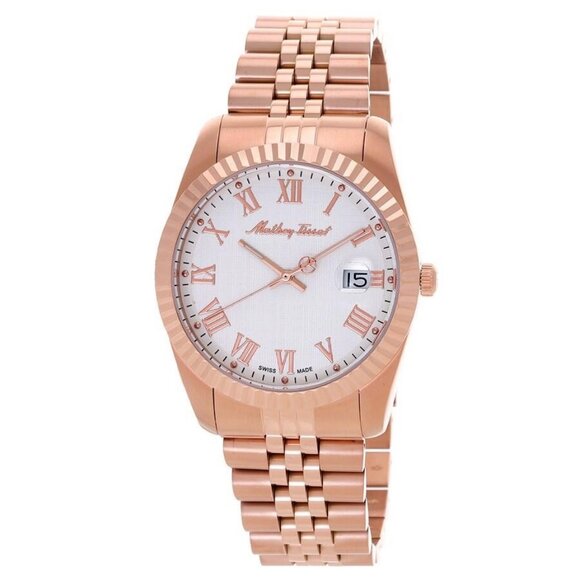 NWT Mathey-Tissot Fashion Unisex Quartz Steel Authentic Watch - Picture 1 of 3